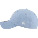 petten-gebogen-blauw-verstelbaar-9twenty-washed-denim-van-new-york-yankees-mlb-van-new-era