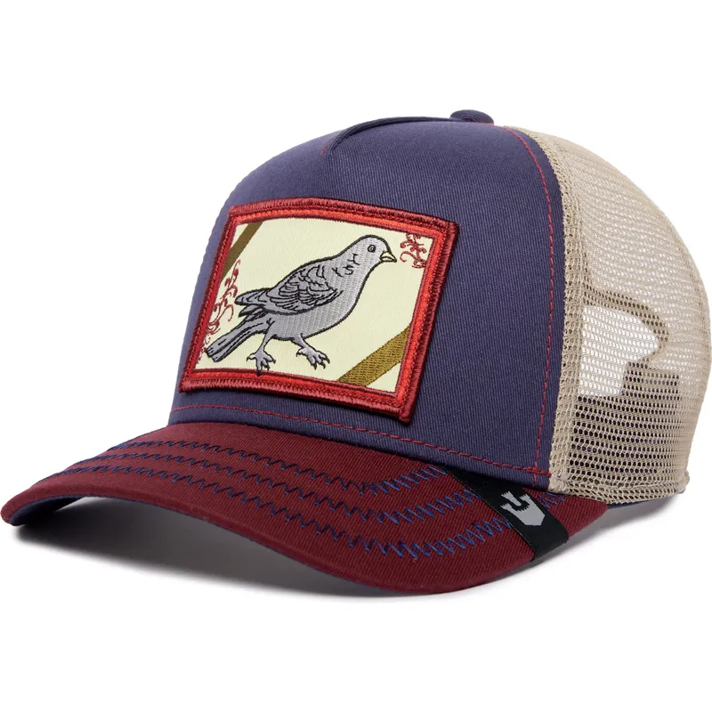 petten-gebogen-meerkleurig-snapback-ye-olde-birdie-the-farm-retro-classic-the-farm-van-goorin-bros
