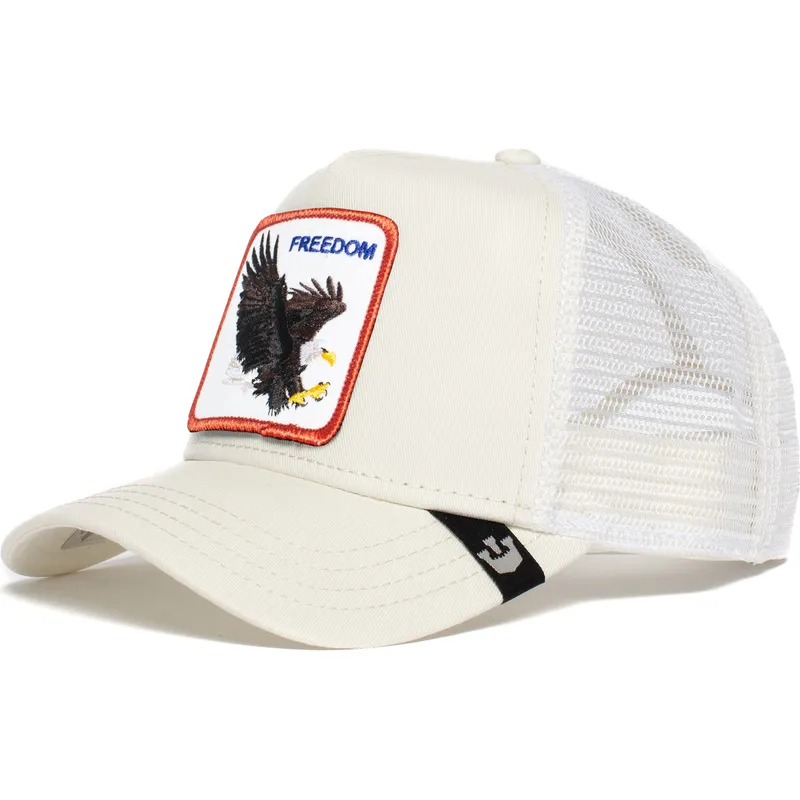 petten-gebogen-wit-snapback-the-freedom-eagle-the-farm-van-goorin-bros