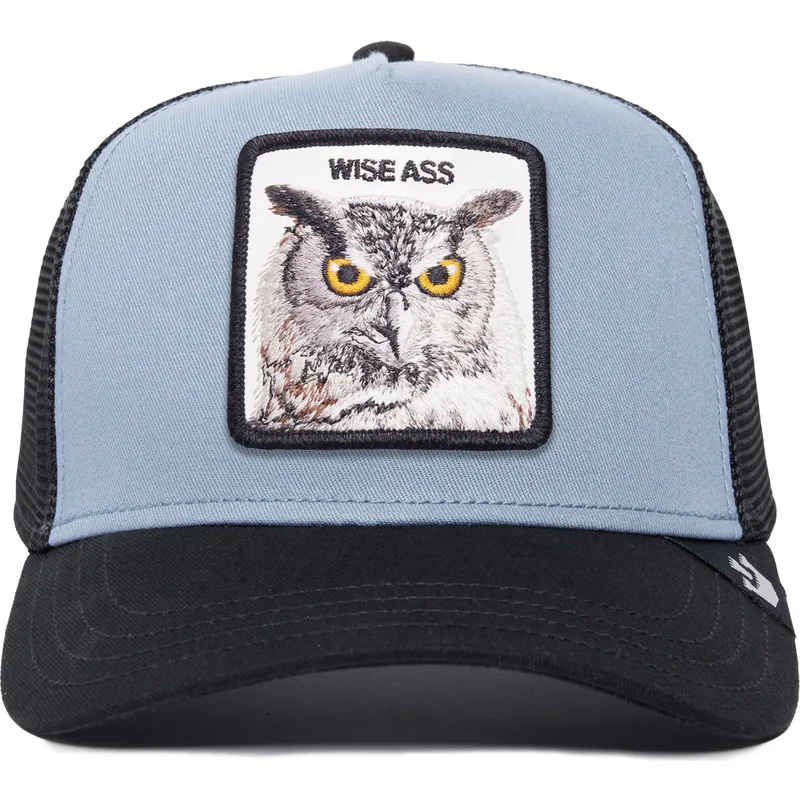 petten-gebogen-blauw-snapback-wise-ass-owl-the-farm-premium-the-farm-van-goorin-bros petten-gebogen-blauw-snapback-wise-ass-owl-the-farm-premium-the-farm-van-goorin-bros