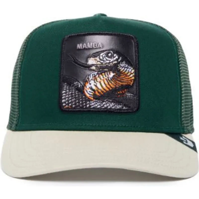 petten-gebogen-groen-snapback-mamba-the-farm-premium-the-farm-van-goorin-bros