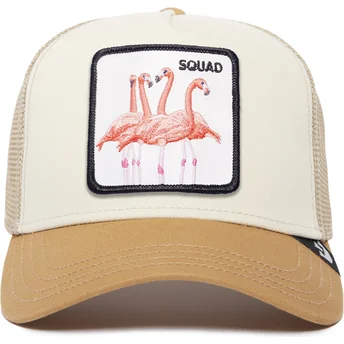 petten-gebogen-beige-snapback-squad-the-farm-premium-the-farm-van-goorin-bros