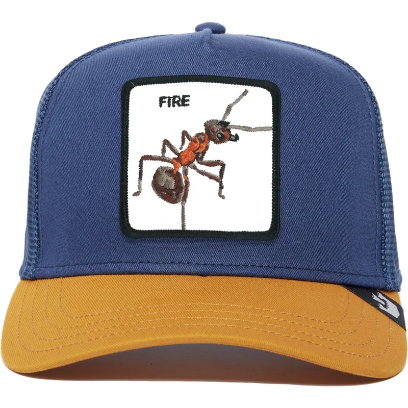petten-gebogen-blauw-snapback-fire-the-farm-premium-the-farm-van-goorin-bros petten-gebogen-blauw-snapback-fire-the-farm-premium-the-farm-van-goorin-bros