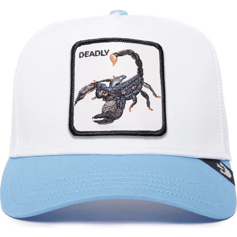 petten-gebogen-blauw-snapback-the-farm-premium-the-farm-van-goorin-bros