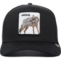petten-gebogen-zwart-snapback-jackal-the-farm-premium-the-farm-van-goorin-bros