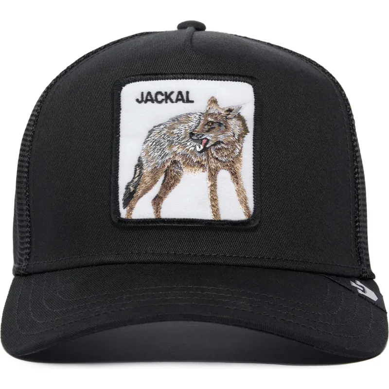 petten-gebogen-zwart-snapback-jackal-the-farm-premium-the-farm-van-goorin-bros
