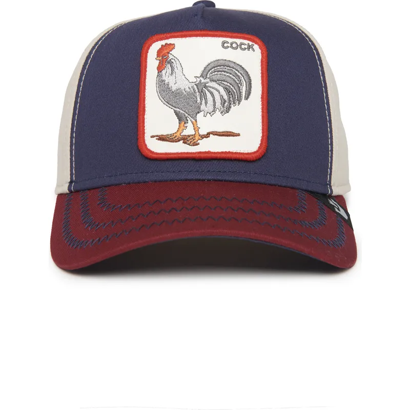petten-gebogen-meerkleurig-snapback-cock-all-american-rooster-100-the-farm-all-over-canvas-the-farm-van-goorin-bros
