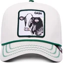 petten-gebogen-wit-snapback-cash-cow-100-the-farm-all-over-canvas-the-farm-van-goorin-bros