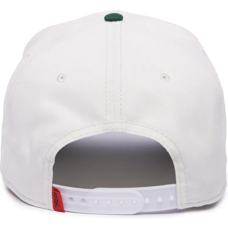 petten-gebogen-wit-snapback-cash-cow-100-the-farm-all-over-canvas-the-farm-van-goorin-bros