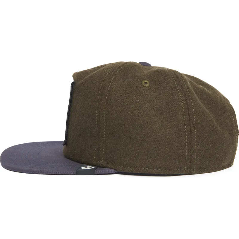 petten-plat-groen-snapback-bad-boy-top-dog-the-farm-flats-the-farm-van-goorin-bros