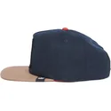 petten-plat-marineblauw-snapback-lone-wolf-one-pack-the-farm-flats-the-farm-van-goorin-bros