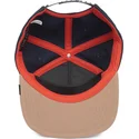petten-plat-marineblauw-snapback-lone-wolf-one-pack-the-farm-flats-the-farm-van-goorin-bros