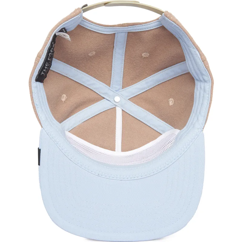 petten-plat-bruin-snapback-cock-free-range-the-farm-flats-the-farm-van-goorin-bros