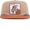 petten-plat-bruin-snapback-goat-alpine-base-the-farm-flats-the-farm-van-goorin-bros