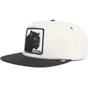 petten-plat-wit-snapback-black-panther-stealth-explorer-the-farm-flats-the-farm-van-goorin-bros