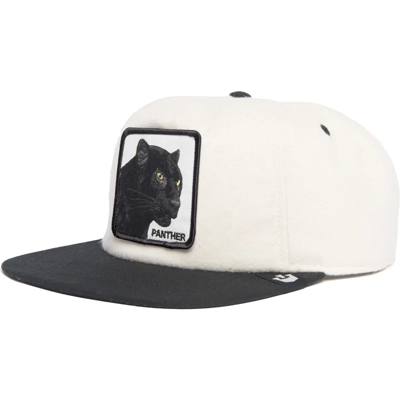 petten-plat-wit-snapback-black-panther-stealth-explorer-the-farm-flats-the-farm-van-goorin-bros petten-plat-wit-snapback-black-panther-stealth-explorer-the-farm-flats-the-farm-van-goorin-bros