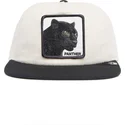 petten-plat-wit-snapback-black-panther-stealth-explorer-the-farm-flats-the-farm-van-goorin-bros