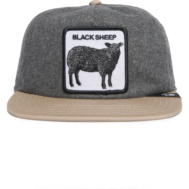 petten-plat-grijs-snapback-black-sheep-flock-mountain-the-farm-flats-the-farm-van-goorin-bros