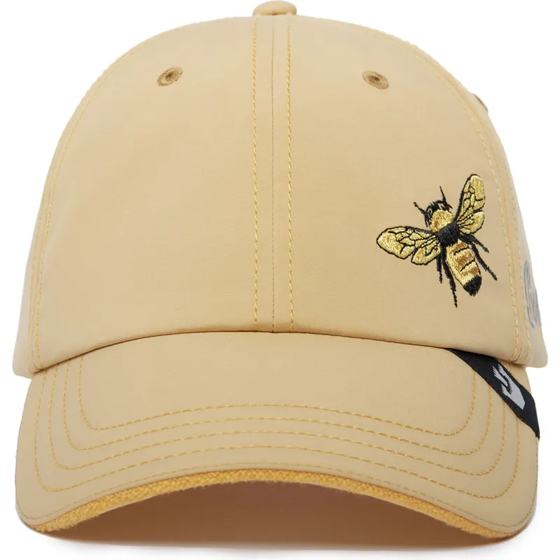 petten-gebogen-geel-verstelbaar-boss-honey-love-the-farm-lady-balls-the-farm-van-goorin-bros
