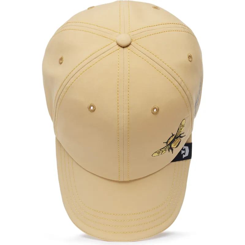 petten-gebogen-geel-verstelbaar-boss-honey-love-the-farm-lady-balls-the-farm-van-goorin-bros