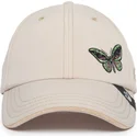 petten-gebogen-beige-verstelbaar-forever-fresh-the-farm-lady-balls-the-farm-van-goorin-bros