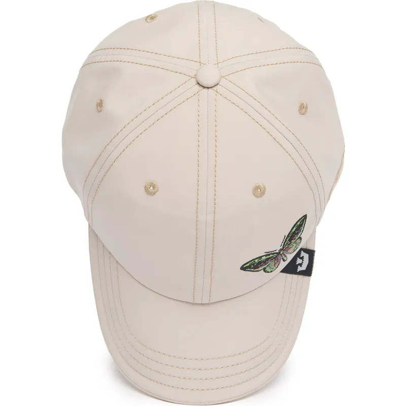petten-gebogen-beige-verstelbaar-forever-fresh-the-farm-lady-balls-the-farm-van-goorin-bros