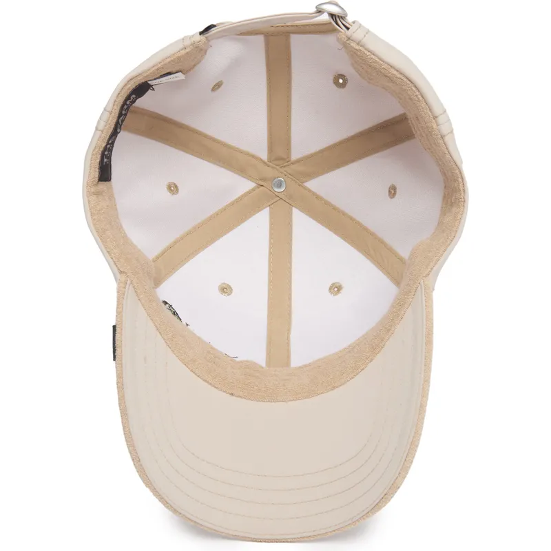 petten-gebogen-beige-verstelbaar-forever-fresh-the-farm-lady-balls-the-farm-van-goorin-bros