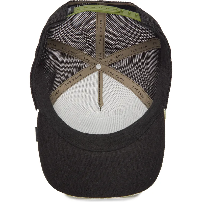 petten-gebogen-groen-snapback-black-sheep-parade-the-farm-paisley-the-farm-van-goorin-bros