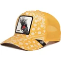 petten-gebogen-geel-snapback-punk-spray-paint-arch-the-farm-paisley-the-farm-van-goorin-bros