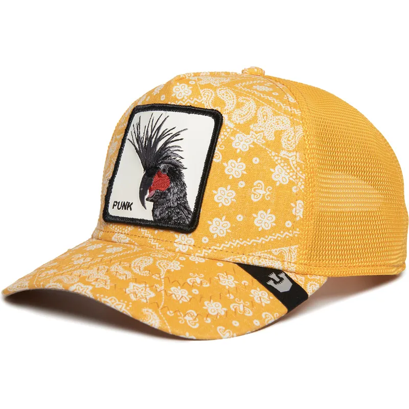 petten-gebogen-geel-snapback-punk-spray-paint-arch-the-farm-paisley-the-farm-van-goorin-bros petten-gebogen-geel-snapback-punk-spray-paint-arch-the-farm-paisley-the-farm-van-goorin-bros