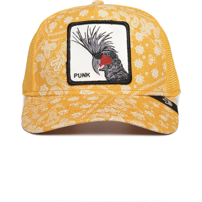 petten-gebogen-geel-snapback-punk-spray-paint-arch-the-farm-paisley-the-farm-van-goorin-bros petten-gebogen-geel-snapback-punk-spray-paint-arch-the-farm-paisley-the-farm-van-goorin-bros