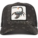 petten-gebogen-zwart-snapback-deadly-diamonds-and-pearls-the-farm-paisley-the-farm-van-goorin-bros