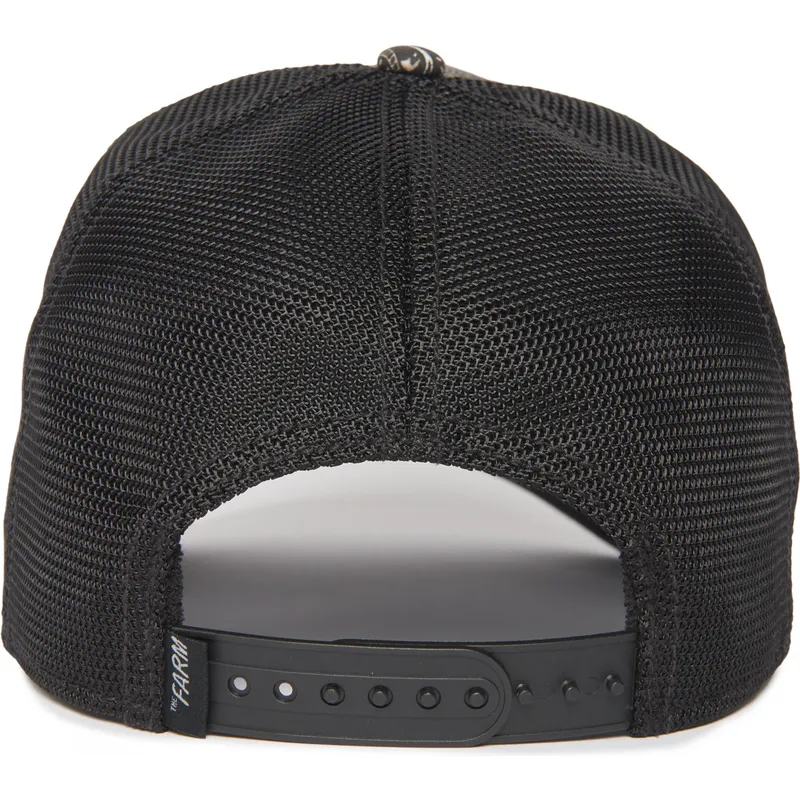 petten-gebogen-zwart-snapback-deadly-diamonds-and-pearls-the-farm-paisley-the-farm-van-goorin-bros