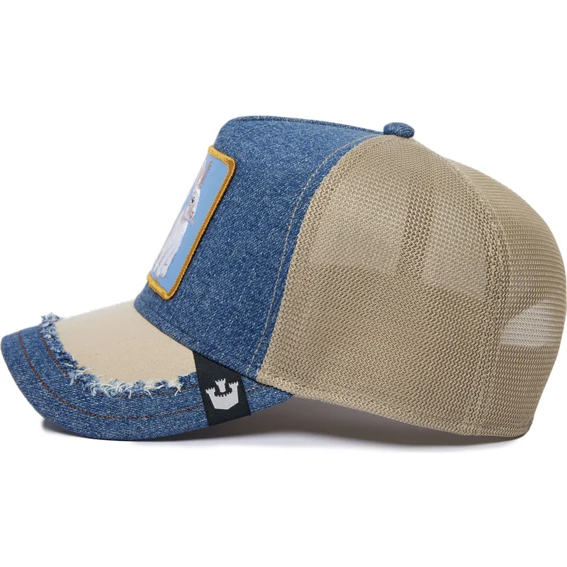 petten-gebogen-blauw-snapback-tricky-silky-rabbit-the-farm-silky-roots-the-farm-van-goorin-bros petten-gebogen-blauw-snapback-tricky-silky-rabbit-the-farm-silky-roots-the-farm-van-goorin-bros