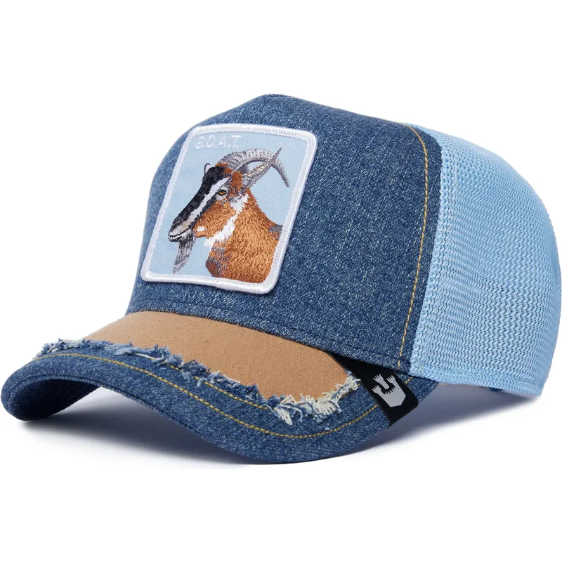 petten-gebogen-blauw-snapback-goat-silky-goat-the-farm-silky-roots-the-farm-van-goorin-bros