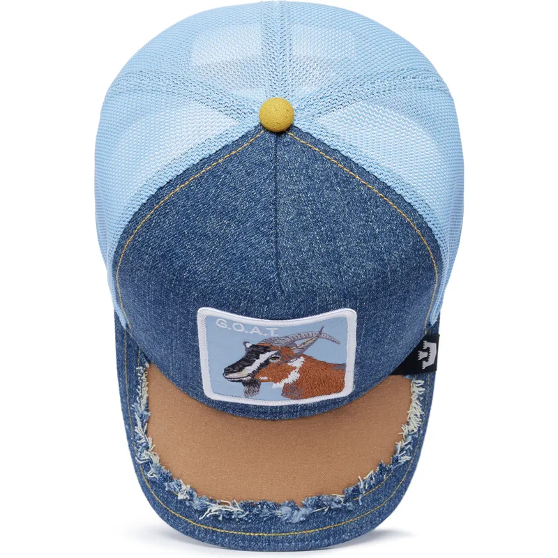 petten-gebogen-blauw-snapback-goat-silky-goat-the-farm-silky-roots-the-farm-van-goorin-bros
