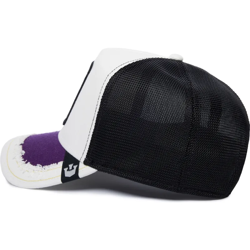 petten-gebogen-wit-snapback-silky-chick-the-farm-silky-roots-the-farm-van-goorin-bros