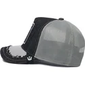 petten-gebogen-zwart-snapback-silky-sheep-the-farm-silky-roots-the-farm-van-goorin-bros