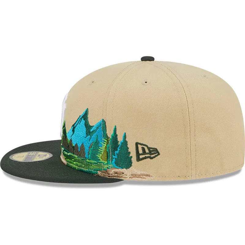 petten-plat-bruin-fitted-59fifty-team-landscape-van-new-york-yankees-mlb-van-new-era