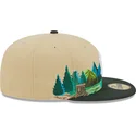 petten-plat-bruin-fitted-59fifty-team-landscape-van-new-york-yankees-mlb-van-new-era