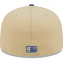 petten-plat-bruin-fitted-59fifty-team-landscape-van-los-angeles-dodgers-mlb-van-new-era