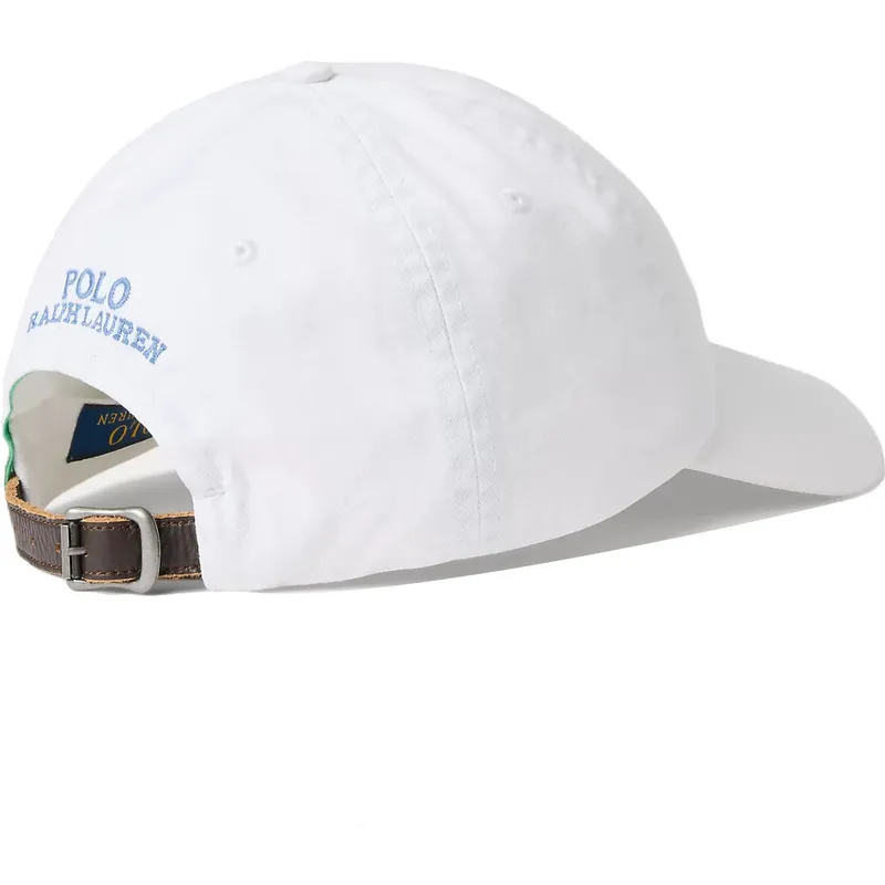 petten-gebogen-wit-verstelbaar-classic-sport-bear-van-polo-ralph-lauren