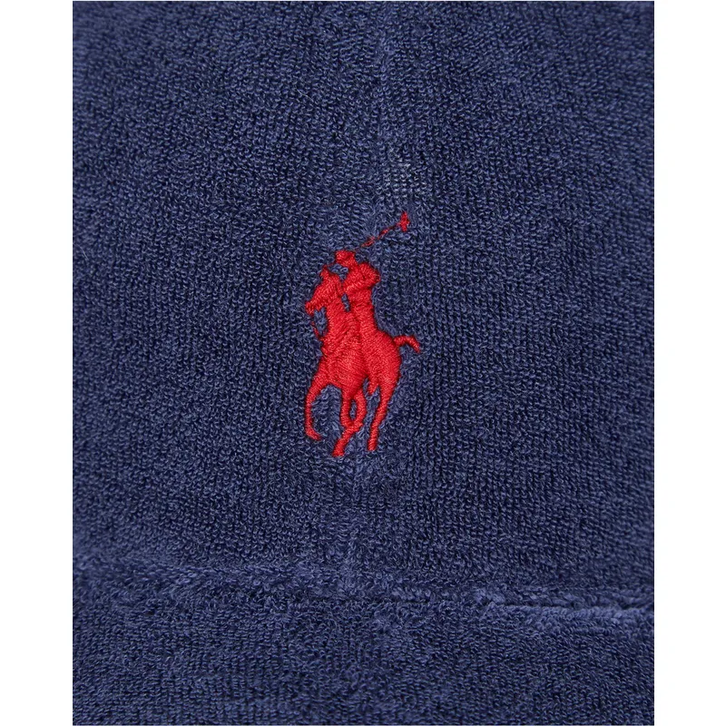 petten-gebogen-marineblauw-verstelbaar-cotton-terry-classic-sport-van-polo-ralph-lauren