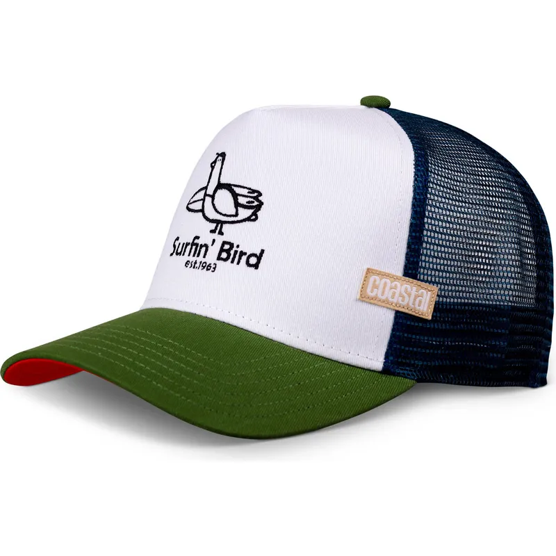 petten-gebogen-meerkleurig-snapback-surfin-bird-hft-van-coastal petten-gebogen-meerkleurig-snapback-surfin-bird-hft-van-coastal