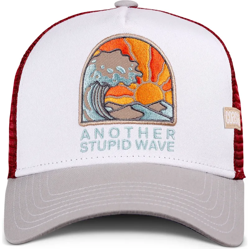 petten-gebogen-meerkleurig-snapback-stupid-wave-hft-van-coastal petten-gebogen-meerkleurig-snapback-stupid-wave-hft-van-coastal