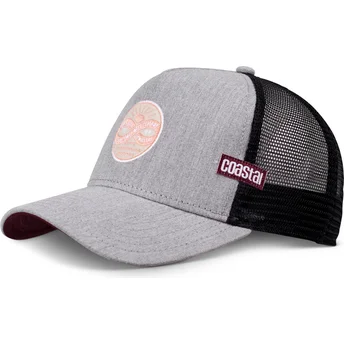 Petten gebogen grijs snapback See Ya HFT van Coastal