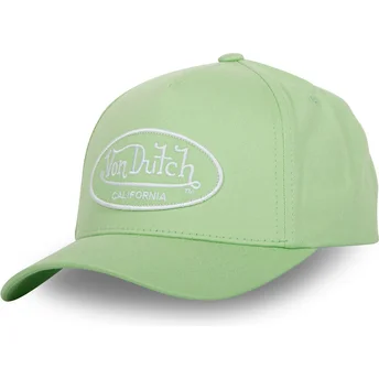 Petten gebogen groen verstelbaar LOF CB C7 van Von Dutch