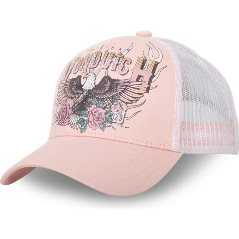 petten-gebogen-roze-snapback-eagle-rp-van-von-dutch