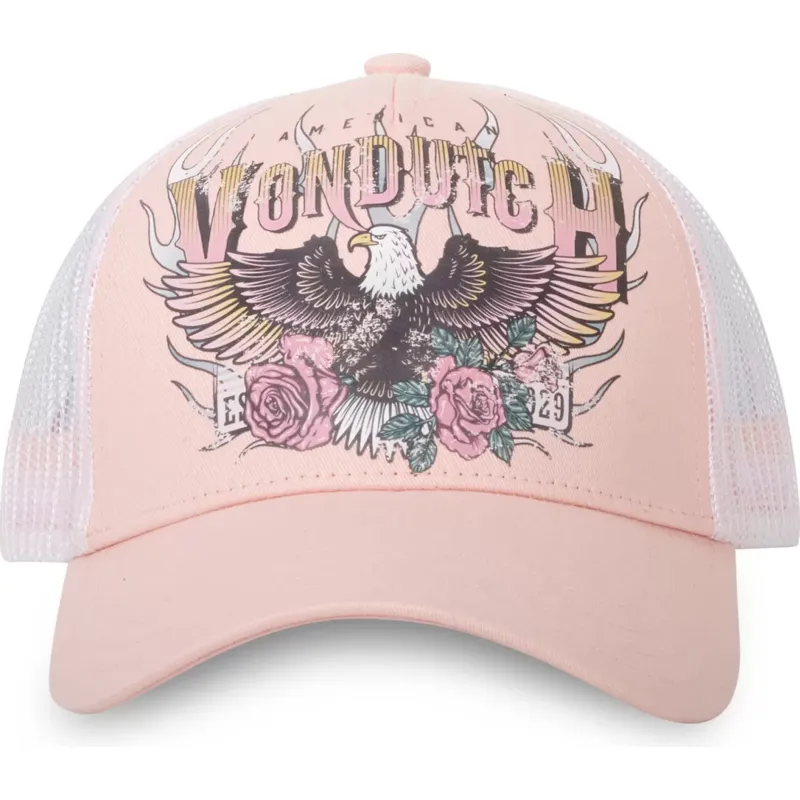 petten-gebogen-roze-snapback-eagle-rp-van-von-dutch