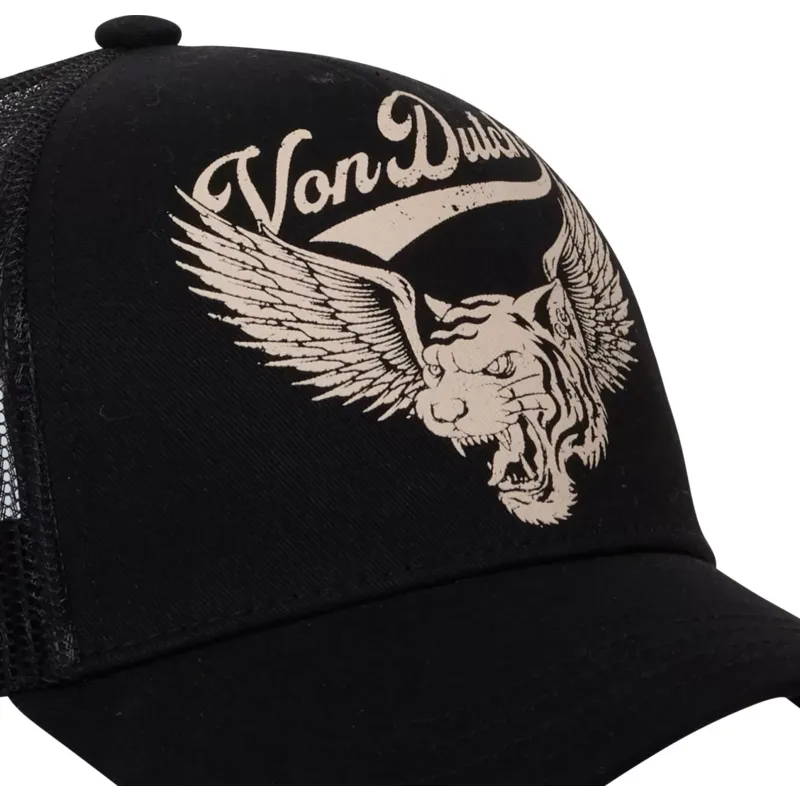 petten-gebogen-zwart-snapback-lion-nr-van-von-dutch